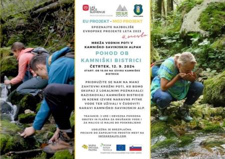 Predstavitveni dogodek projekta Mreža vodnih poti v Kamniško – Savinjskih Alpah